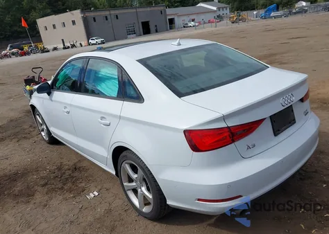 2016 Audi A3 2.0T Premium из США, поврежденный, VIN WAUB8GFFXG1006900